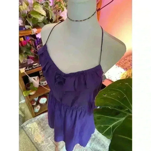 BCBG l Generation Spaghetti Strap Purple Dress l SIZE SMALL - Picture 4 of 8